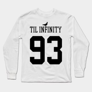 93 til infinity Sports Jersey Number Long Sleeve T-Shirt